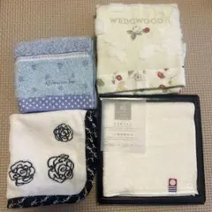 WEDGWOOD などハンドタオルまとめ売り 4枚