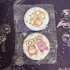 カービィ 缶バッジ ワドルディ