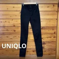 ユニクロ☆スキニーデニム 24 (61cm) ブラック