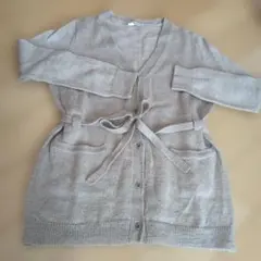 HUMAN WOMAN ベージュカーディガン サイズ2美品