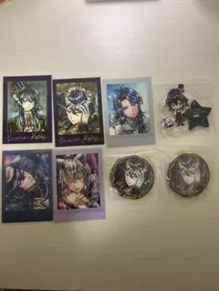 あくねこ、悪魔執事と黒い猫 バスティン 缶バッジ パシャこれ ミニアクスタ