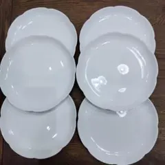 ヤマザキ　春のパンまつり 白いお皿 6枚セット