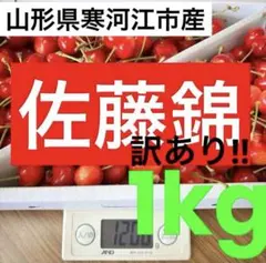 【 佐藤錦 】数量限定✨️山形県産 さくらんぼ 訳あり 家庭用 1kgのサムネイル