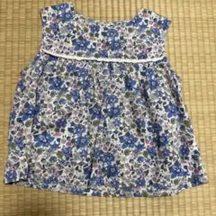 Agnes b アニエスベー　リバティプリント　ブラウス