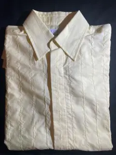 dunhill ソーイングストライプ 長袖シャツ