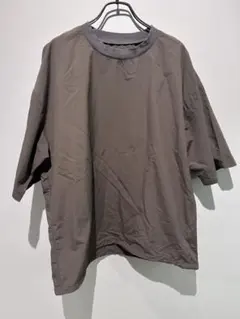 417 EDIFICE 切替Tシャツ 茶 Lのサムネイル