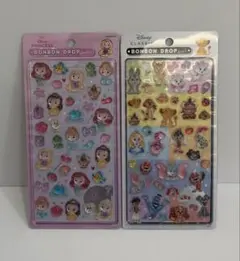 m*3様 正規品　ディズニープリンセス　クラシック　ボンボンドロップシール　2枚