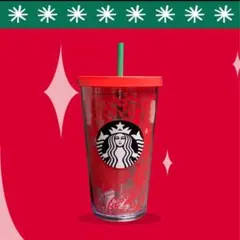 タイムセール中☆Starbucks ホリデー タンブラー 赤