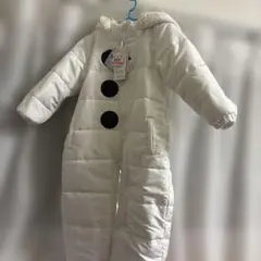 新品タグ付】ディズニー オラフ なりきり ジャンプスーツ 90 スキー 