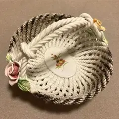 フルーツバスケット　イタリア製　陶器　果物 楽天市場】イタリア 製 ヴィンテージ フルーツバスケット