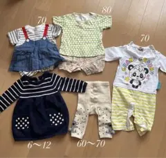 女の子　ロンパース　トップス　ワンピース　まとめ売り