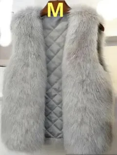 s*a様 フェイクファー　ショートベスト　Mサイズ