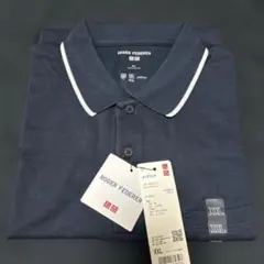 UNIQLO エアリズムカノコポロシャツ XXL ネイビー　新品未使用