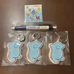 札幌市下水道科学館 キーホルダー ペン シール　セット