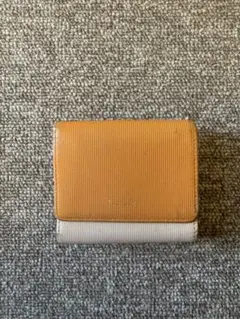 ポールスミス　三つ折り財布 オレンジとベージュのサムネイル