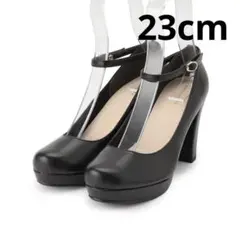 ESPERANZA エスペランサ チャンキーヒール厚底パンプス　黒のサムネイル