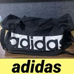 値下げセール‼️ブラック　adidas ダッフルバッグ 黒