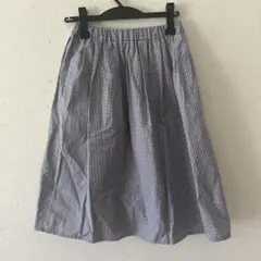 23区　ギンガムチェック フレアスカート