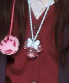 ディズニー 光るペンダント ミニーちゃん