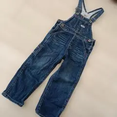 DOUBLE.B デニムオーバーオール サイズL