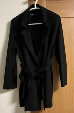 ZARA ブラック コート XS 大きめサイズ