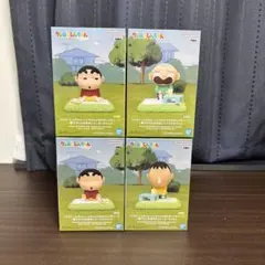 クレヨンしんちゃん なかよしメモリーズ フィギュア 4種セットのサムネイル