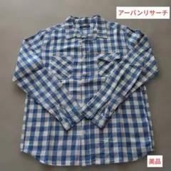 アーバンリサーチ 長袖シャツ チェックシャツ カジュアルシャツ