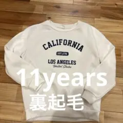 SHEIN キッズ トレーナー 11Y ホワイト