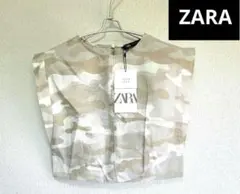 新品。ZARAトップス　ブラウス　リネン　トップス　ブラウス　XS