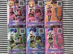 アイカツ SPICY AGEHA ミヤミリタリー&ヒメミリタリーコーデ6枚セット