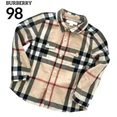BURBERRY バーバリー 長袖 ノバチェック シャツ 90 100