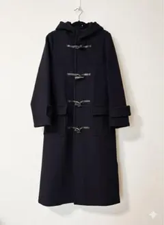 【美品】ミラオーウェン　ダッフルコート　ネイビー
