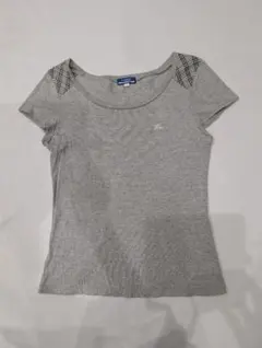 BURBERRY BLUE LABEL バーバリー　半袖Tシャツ グレー 38のサムネイル