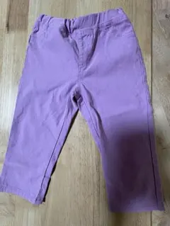 120 七分丈　ズボン　紫