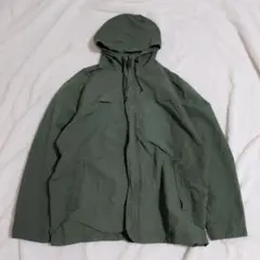 90s 00s OLD UNIQLO テックナイロン　パーカー　XL　青タグ