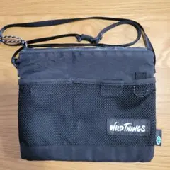 WILD THINGS サコッシュ ブラックのサムネイル