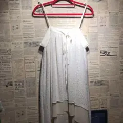 RETRO GIRL レトロガール キャミワンピース 星柄 size F