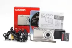 【美品】CASIO EXILIM EX-ZS10 シルバー Amazon | CASIO デジタルカメラ EXILIM 1410万画素 5倍 シルバー EX