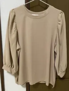 DRESKIP☆パフスリーブ七分袖トップス