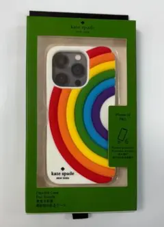 kate spade iPhone 14 Pro レインボーケース