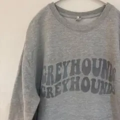 う*こ様 independent GREYHOUND クルーネック スウェットのサムネイル