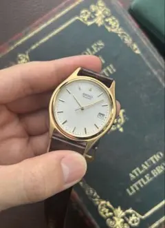 SEIKO tank AVENUE 7N01 ラウンド ゴールド 稼働品 SEIKO tank AVENUE 7N01 ラウンド ゴールド 稼働品 - メルカリ