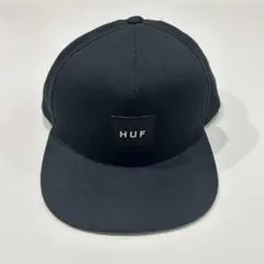 HUF ブラック ベースボールキャップ