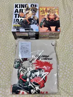 僕のヒーローアカデミア　爆豪勝己　フィギュア　トートバッグ　プライズ