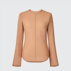 Mame UNIQLO シアークルーネックT