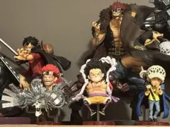 k*7様 ONE PIECE ワーコレ　ルフィ　キッド　ロー