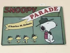 PEANUTS スヌーピー SNOOPY PARADE ブリキ看板