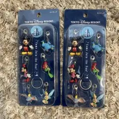 【新品未使用】東京ディズニーリゾート キャラクター ストラップセット 2個セット
