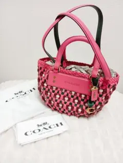 【COACH】 レザーハンドバッグ·ショルダーバッグ