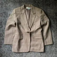 希少 テーラードジャケット レトロ 雰囲気 vintage 古着 モード